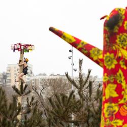 Торжественное шествие «Масленичного поезда» дало старт мероприятию #46