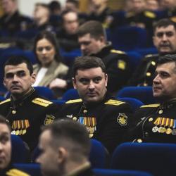 В Доме офицеров флота прошли награждения и праздничный концерт для защитников Отечества #5