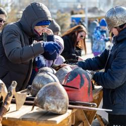 Горожане уже возложили цветы к Вечному огню и освоили навыки управления БПЛА #3