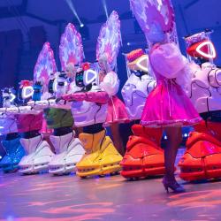 Главная техническая особенность шоу, которая сразу приковывает внимание зрителей — уникальный видео-манеж #2