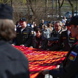 Финалом акции стал торжественный марш первоклассников #6