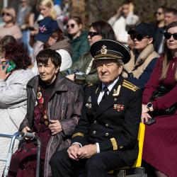 Финалом акции стал торжественный марш первоклассников #8