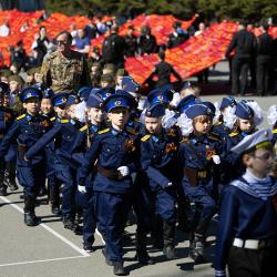 Финалом акции стал торжественный марш первоклассников #17