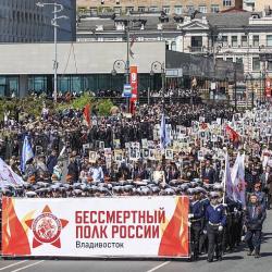 Приморцы вместе с главой региона почтил память ветеранов Великой Отечественной войны #1