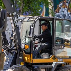 Ход благоустройства проинспектировал исполняющий обязанности заместителя главы администрации Владивостока Григорий Пейхвассер #2