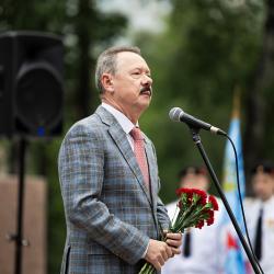 С приветственными словами к собравшимся обратились представители краевых и городских властей #7