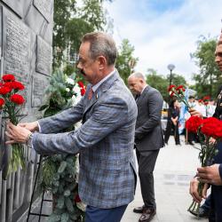 С приветственными словами к собравшимся обратились представители краевых и городских властей #15
