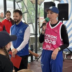 Утро на главной площадке началось с энергичного старта традиционного Кубка Владивостока по баскетболу 3×3 #15