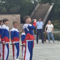 В сквере, где покоится прах великого генерал-губернатора, прошли памятный митинг, чтение архивных документов и торжественное возложение цветов #2
