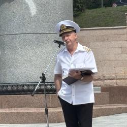 В сквере, где покоится прах великого генерал-губернатора, прошли памятный митинг, чтение архивных документов и торжественное возложение цветов #13
